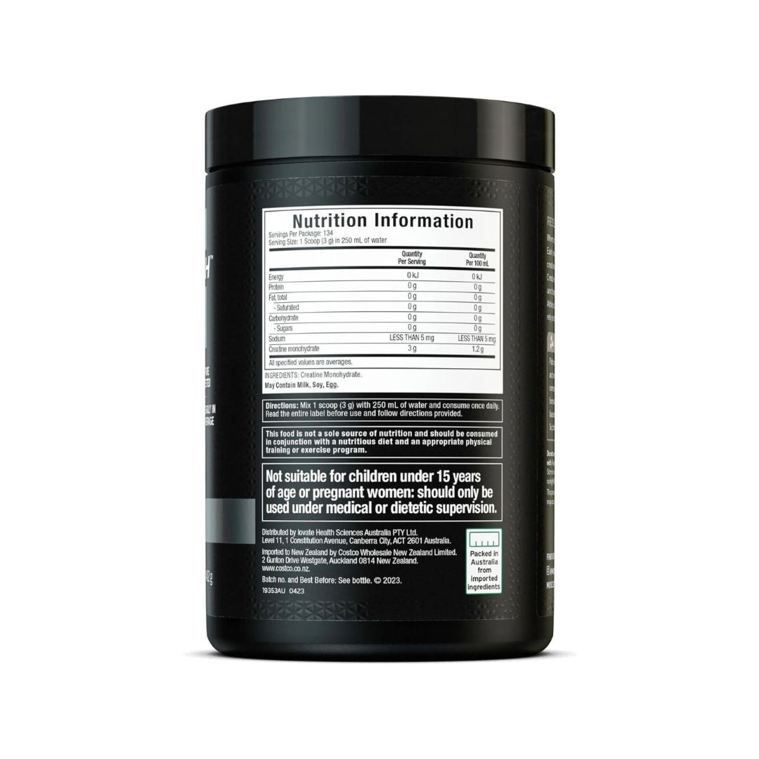 Muscletech Platinum Creatine, Unflavored, 400 Gm, Enhance Strength
