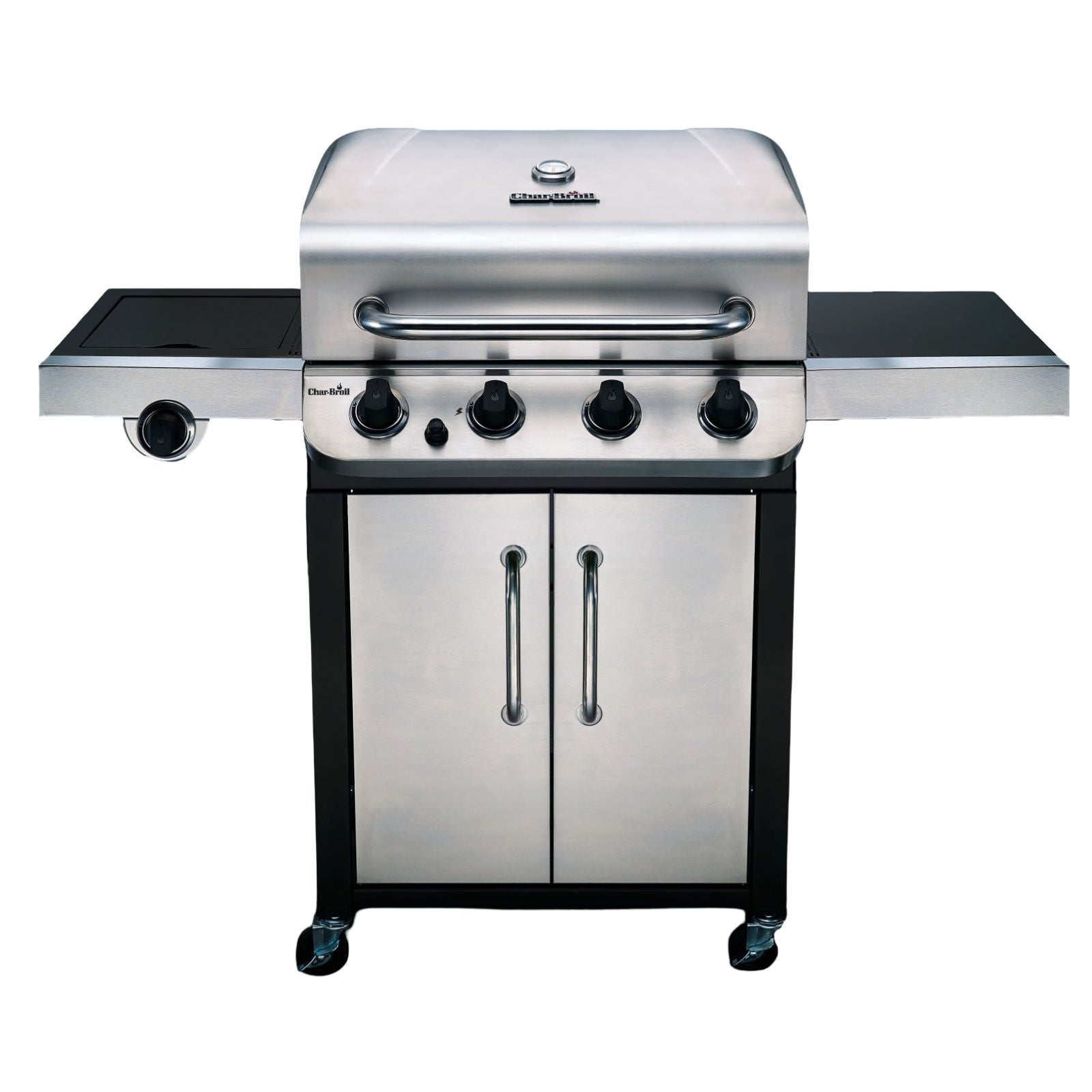 Char‑Broil Convective 440 S Gas Grill, 4‑Burner Convection Grill with Side Burner, 30 mbar, 140846