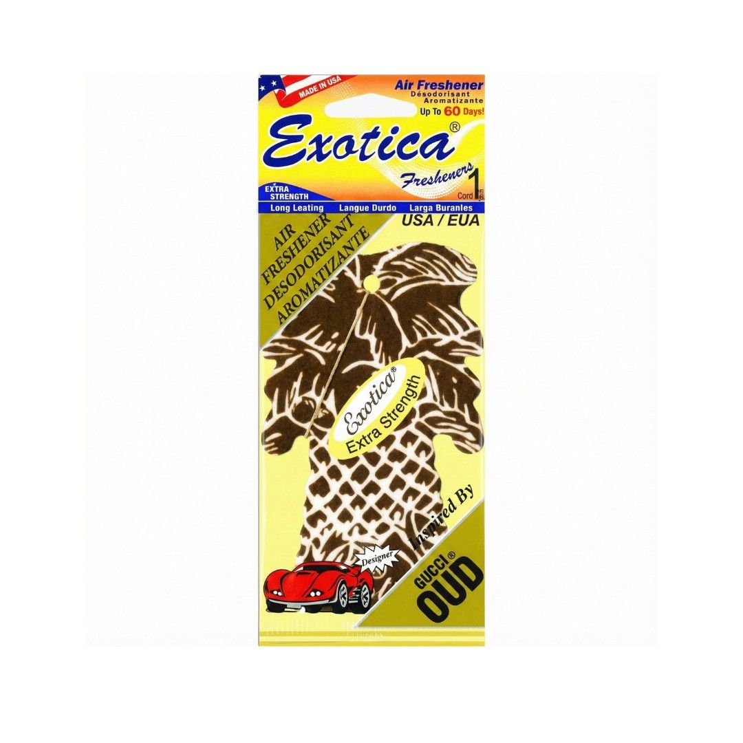 Exotica Hanging Plamtree Car Air Freshener