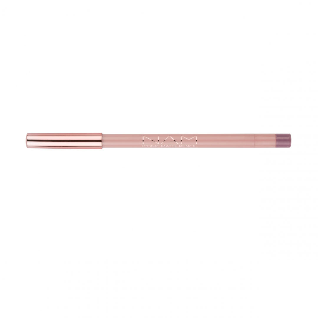 NAM Iconic Matte Pencil, Long Lasting Vegan Matte Lip Liner