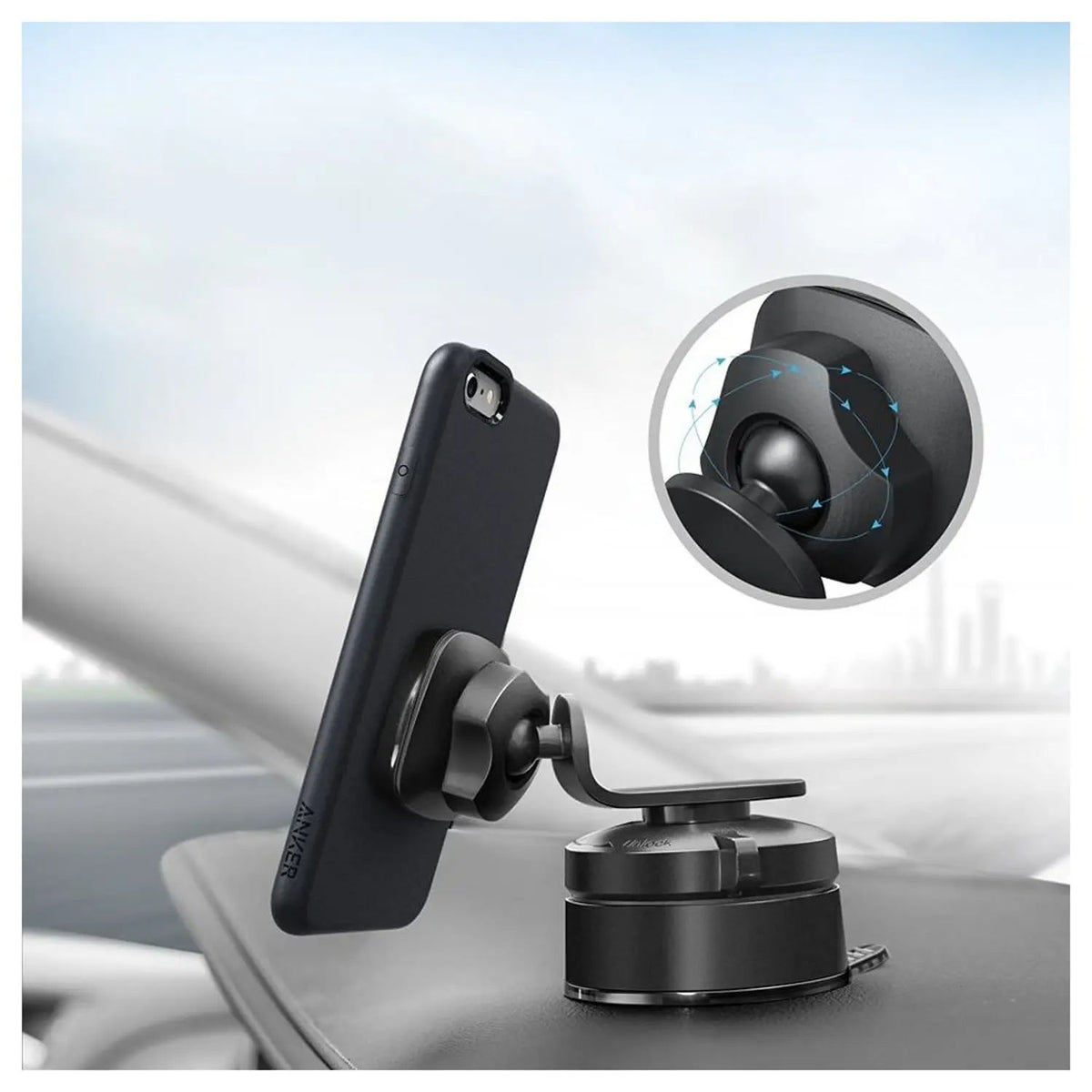 Anker Dashboard Magnetic Car Mount Black
