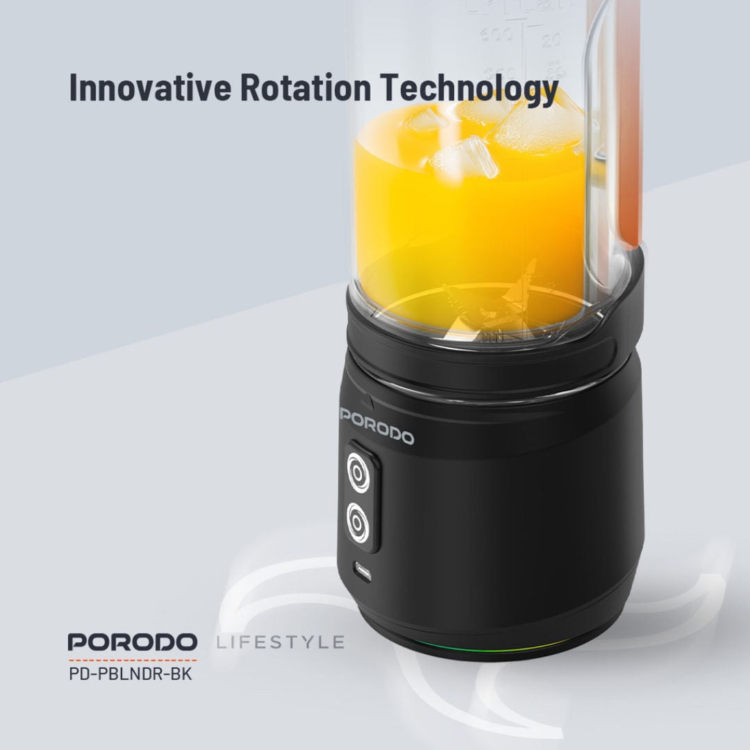 Porodo Lifestyle Dual Spin Clockwise & Reverse Portable Blender