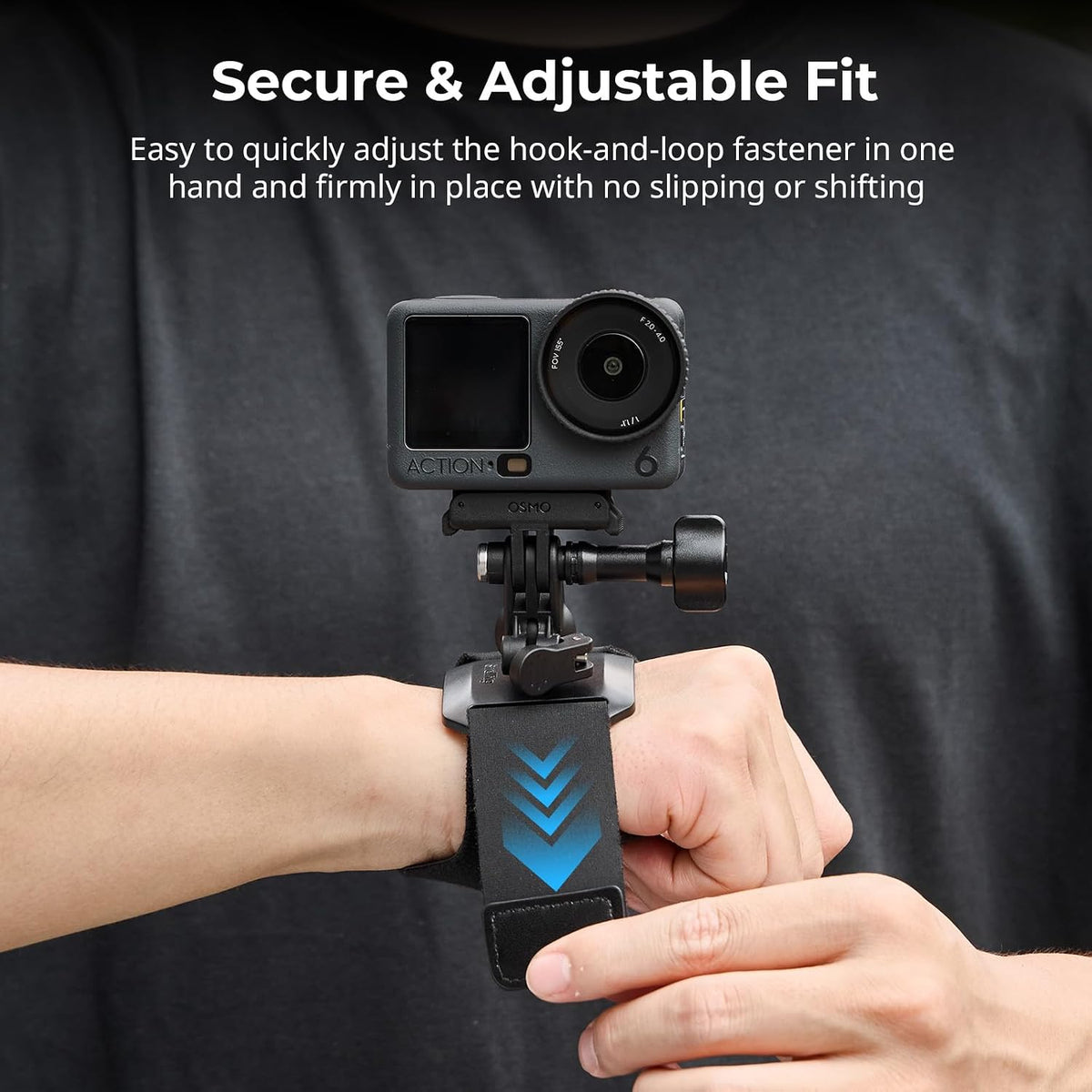 SmallRig 360-Degree Rotating Wrist Strap Mount for Action Cameras, Quick Release, 5723