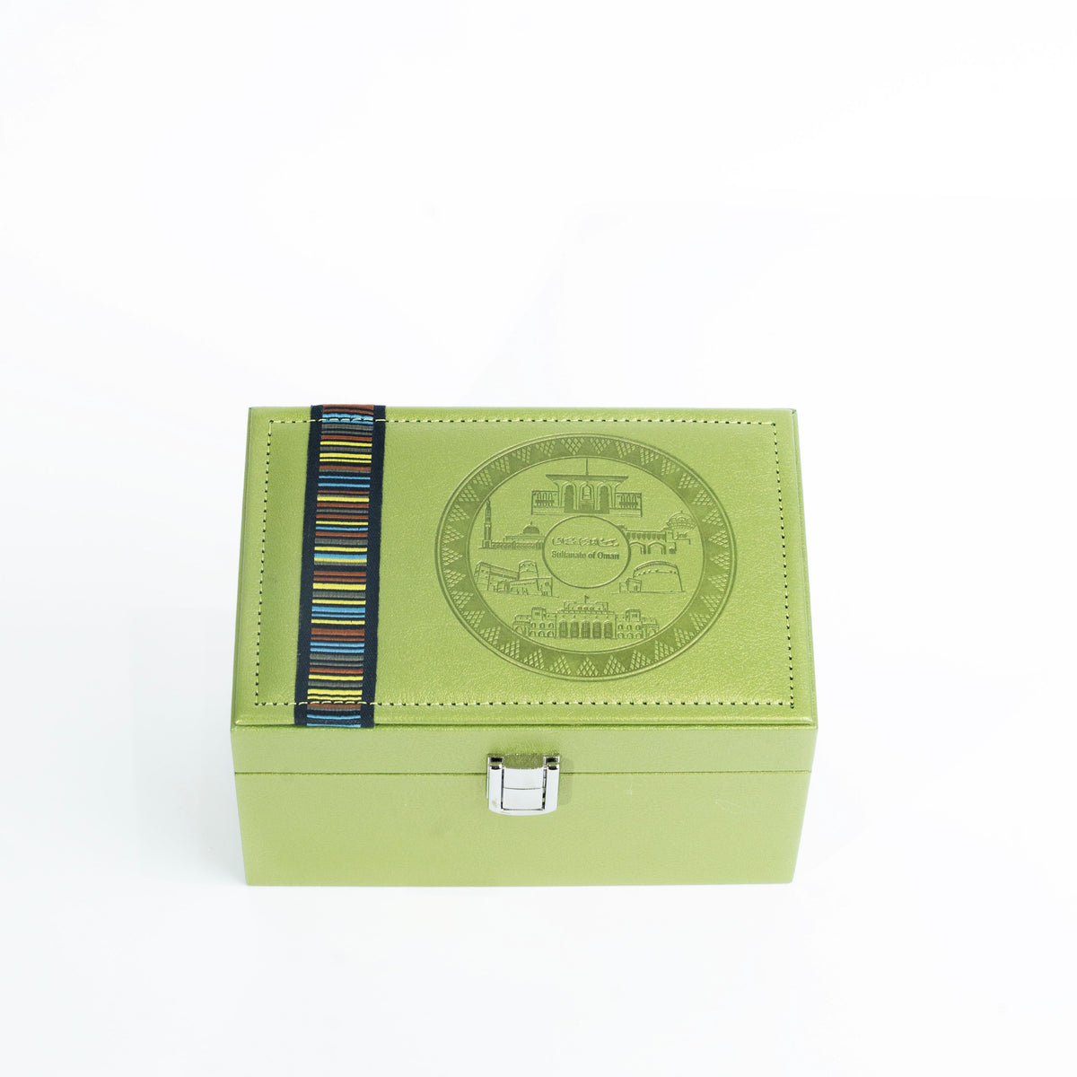 Frankincense Burner & Frankincense Gift Set in Leather Box, Assorted Colors