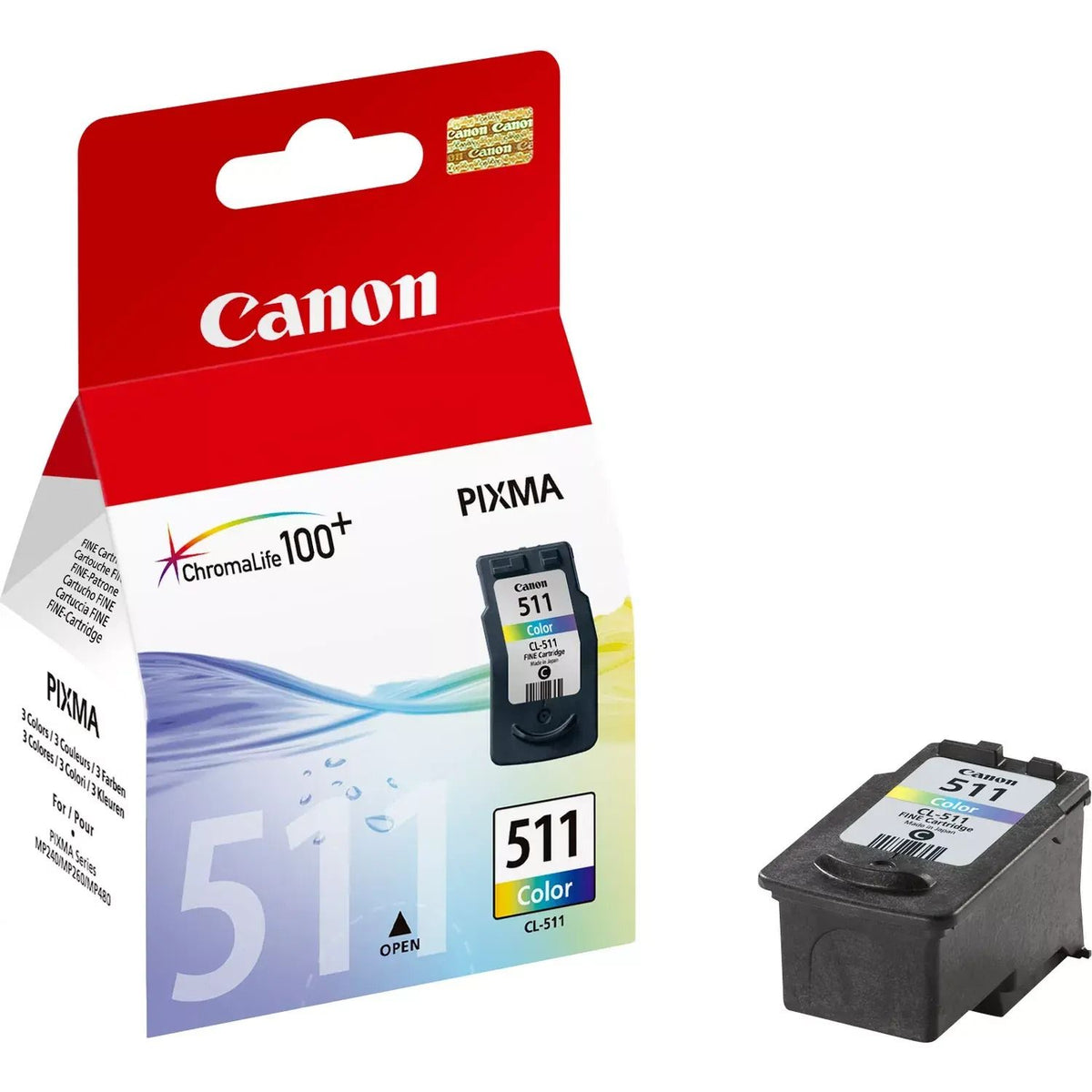 Canon Pixma CL-511 Tri-Color Original Ink Cartridge