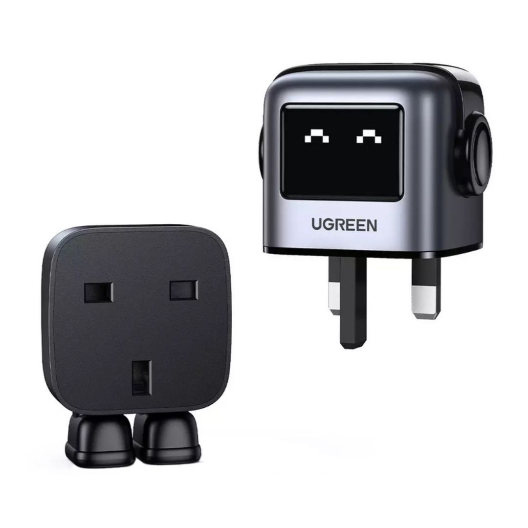 UGREEN Nexode RG 65W 3-Port GaN Fast Charger UK Black