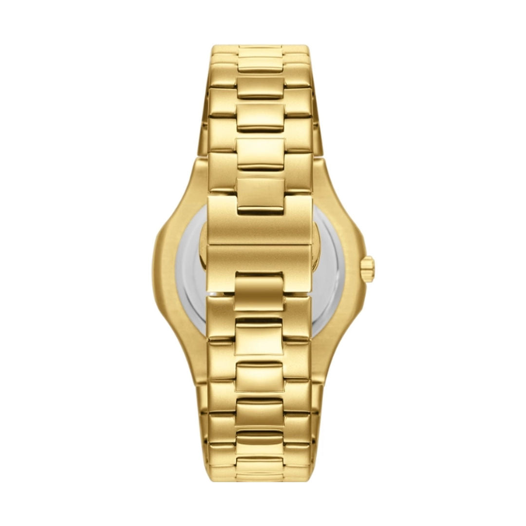 KENNETH SCOTT Men's Analog White Dial Watch, K25002-GBGW Series