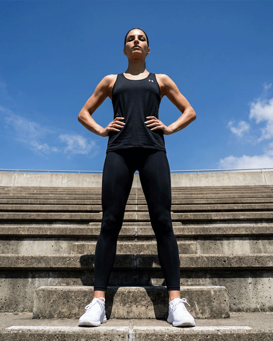 Under Armour Black V-Back Training Tank