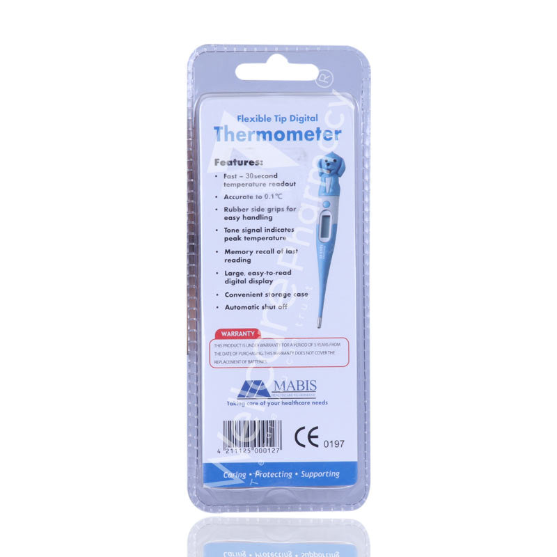 Mabis Mt-F19 Flexible 5 Kids Thermometer