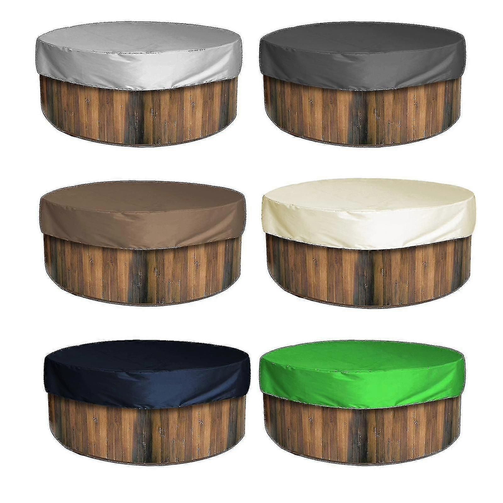 Bathtub Cover Waterproof Anti-UV Spa Hot Tub Protector Heavy Duty Outdoor Furniture Cover New