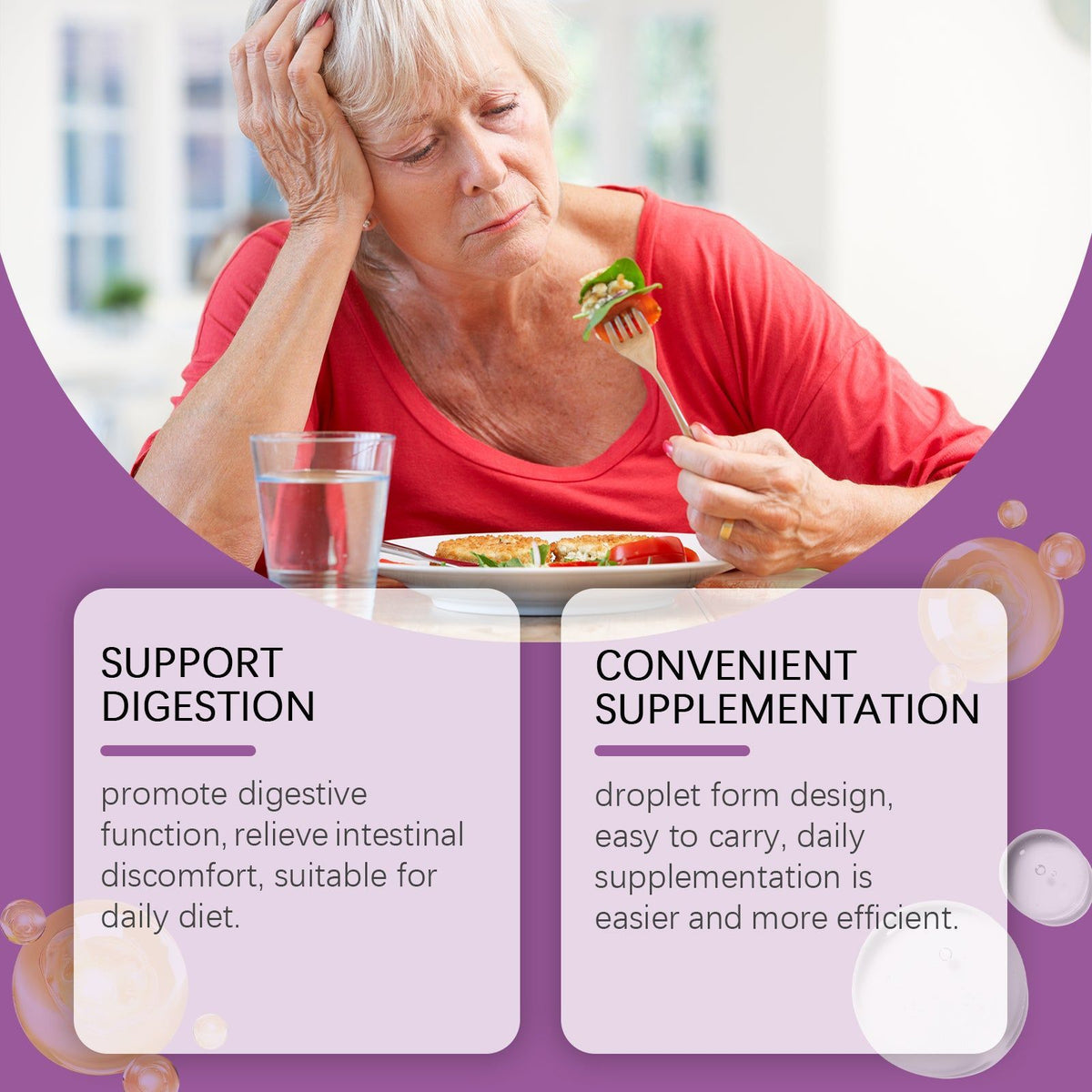 Elderberry Body Care Liquid Drops, Organic Immune Support, Daily Nourishing Supplement ,30ml