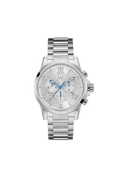 GUESS Collection watch - GNT CHR SS SILV Y08007G1