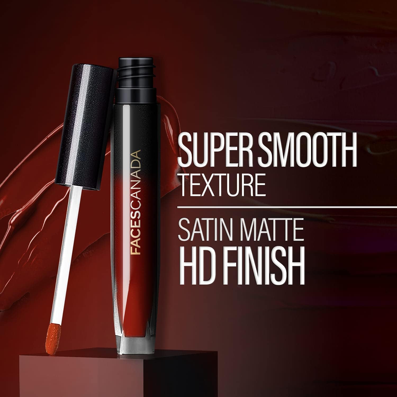 FACES CANADA Comfy Silk Liquid Lip Color- Elegant Maroon 08