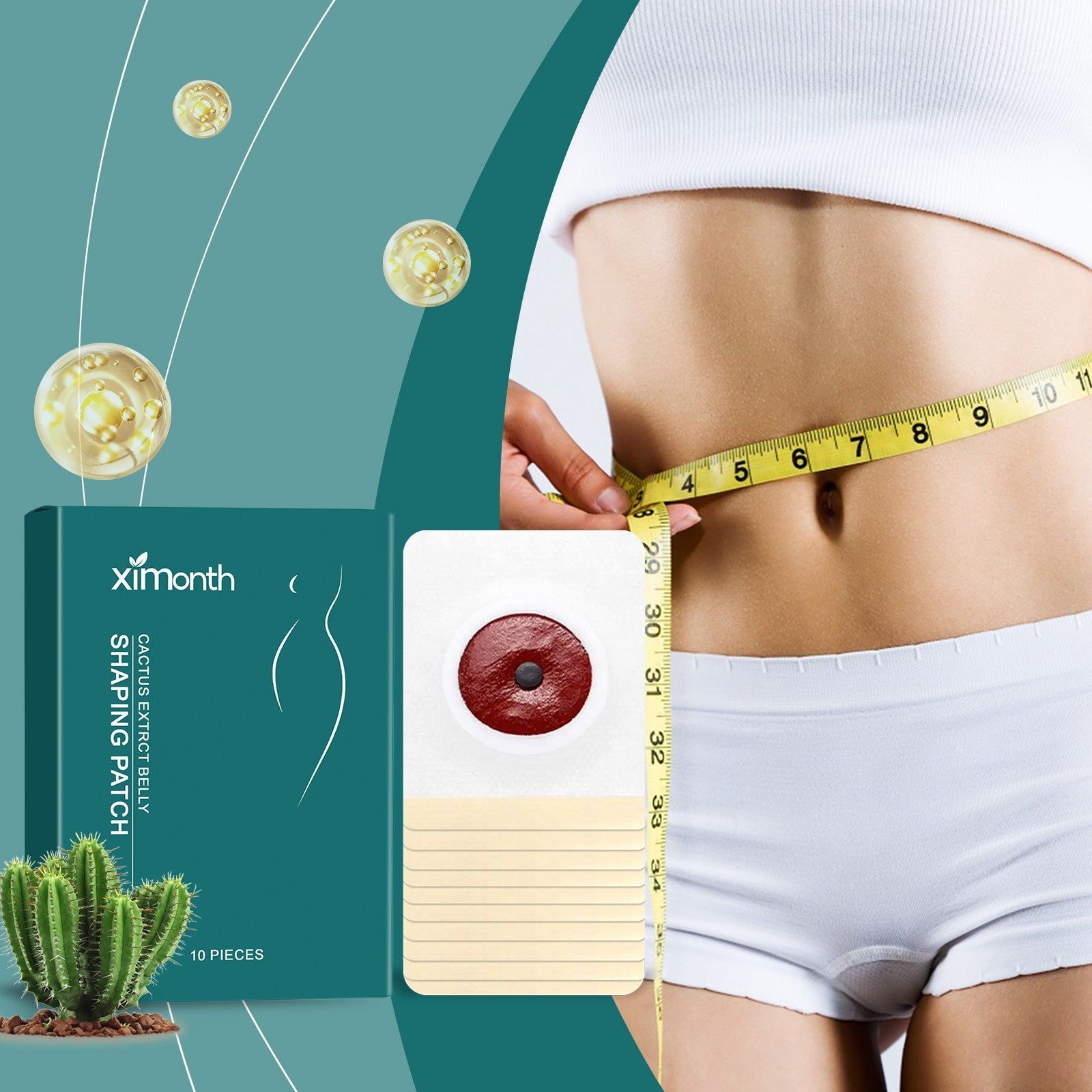 Belly Sculpting Tablets, Compact Shaping, Tummy Tightening, Fat Burn, Skin Firming ,10pieces