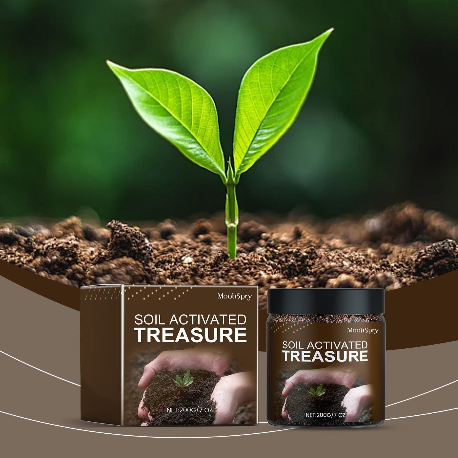 Boost Plant Growth with Soil Activator, Carbon Fixing, Root & Soil Health ,200g
