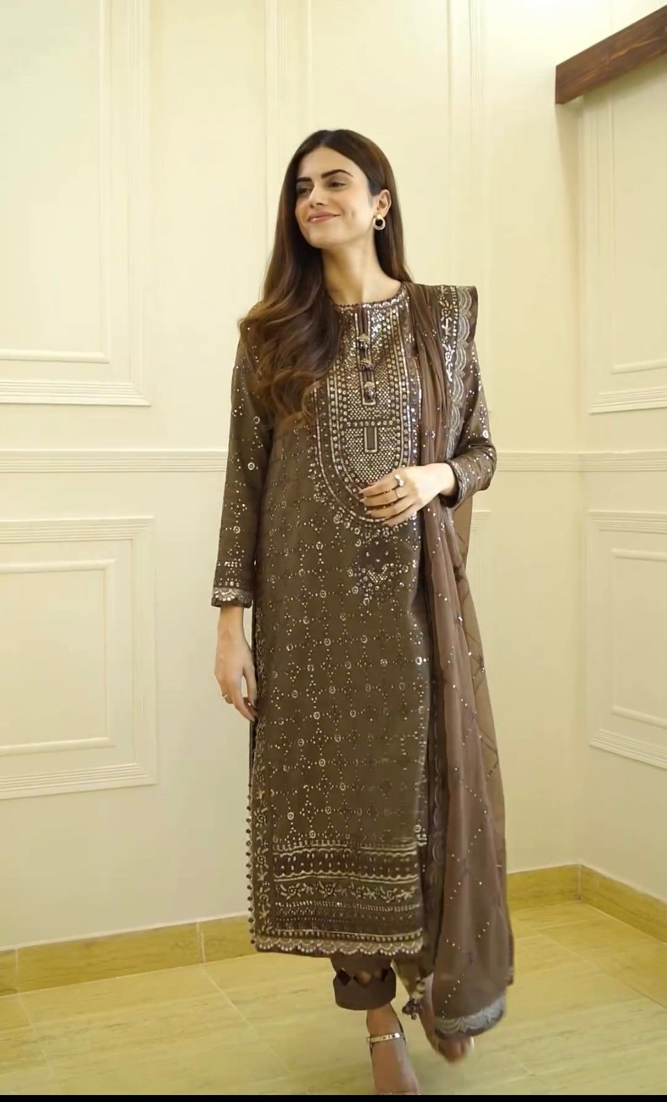 Designer Party Wear Top And Pent With Beautiful Dupatta