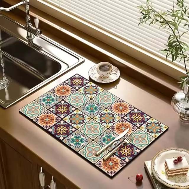 Absorbent Kitchen Drying Mat (30x40cm)
