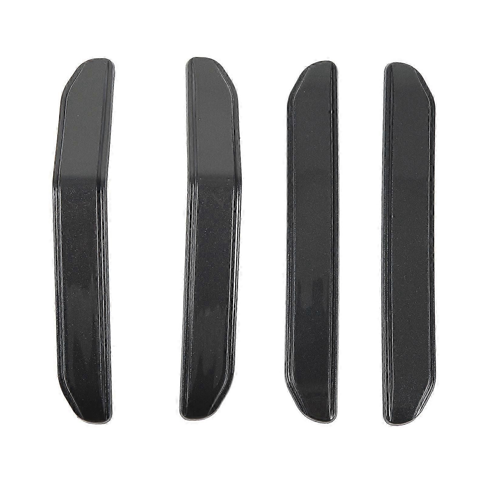 4pcs Door Edge Guards Protector Crash Proof Car Door Corner Trim Strip Replacement For Tesla Model 3 2018 To 2023 Gray
