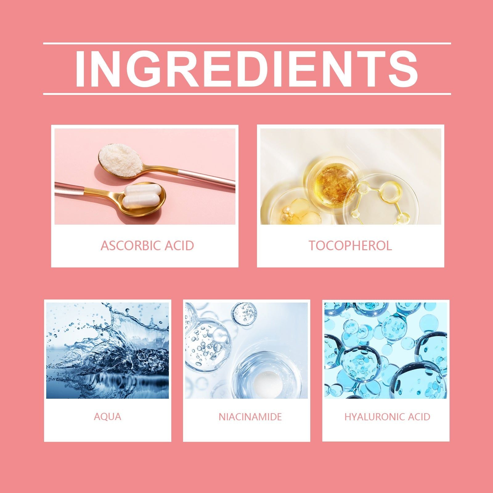 4-in-1 Skin Care Essence, Hydrating, Brightening, Anti-Aging, Deep Repair ,30ml