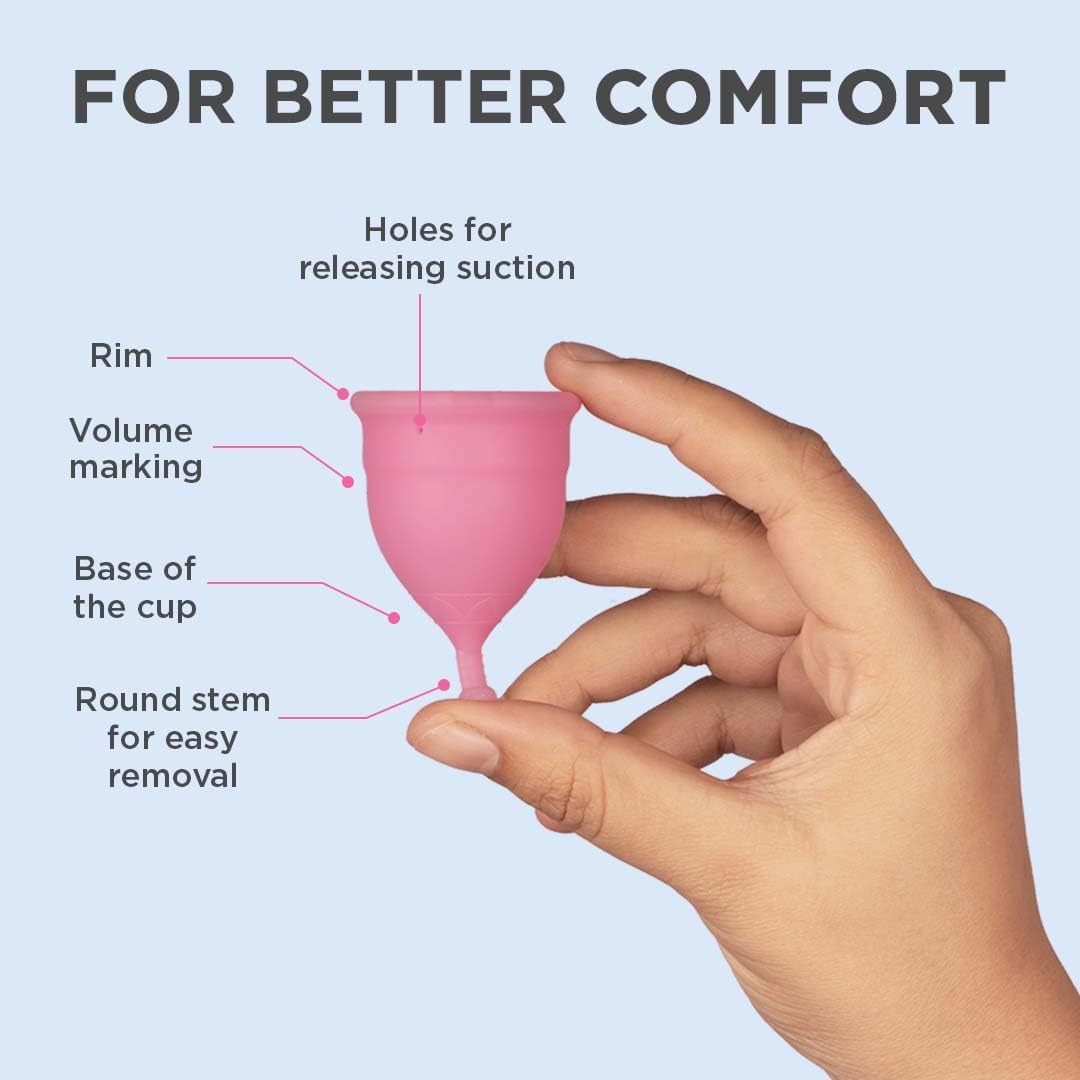 Pee Safe Menstrual Cup LARGE (Transparent)