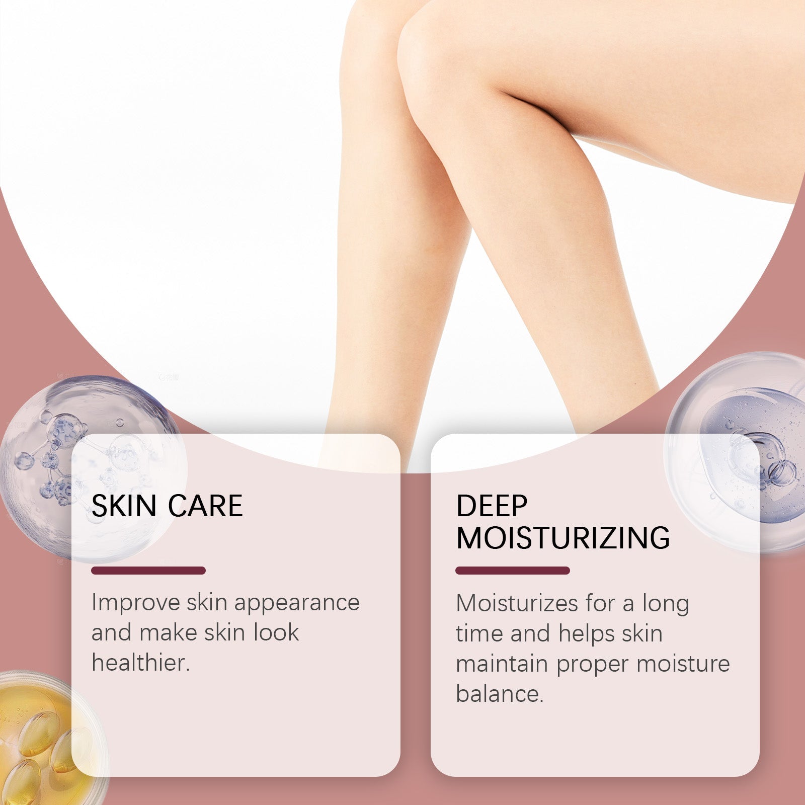 Body Care Soothing Cream for Leg Discomfort, Daily Moisturizer, Gentle Massage Treatment ,100g
