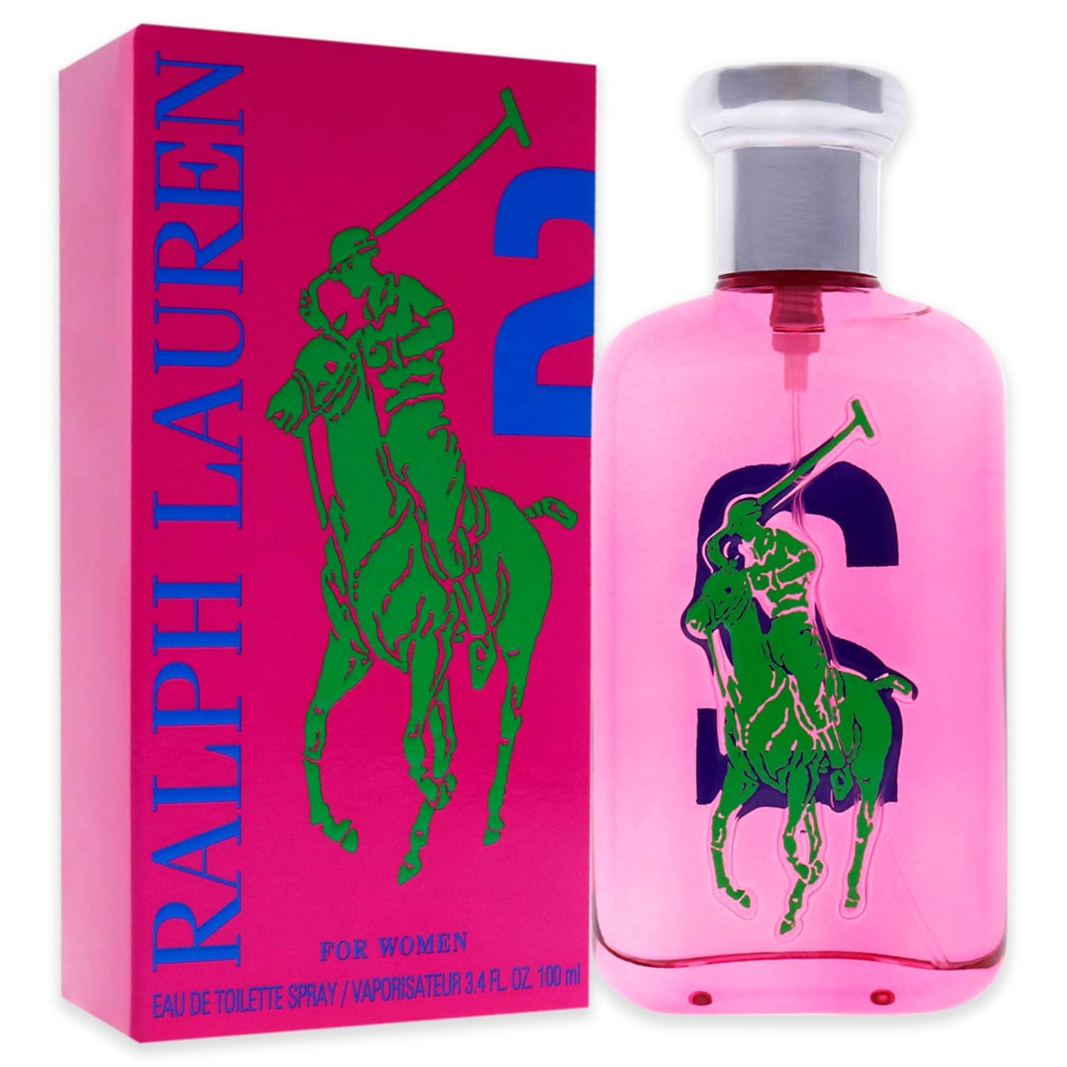 Ralph Lauren Big Pony Collection #2 Pink EDT, 100ml Spray For Women