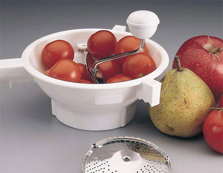 Metaltex Food Mill with Stainless Steel Dish, 20cm