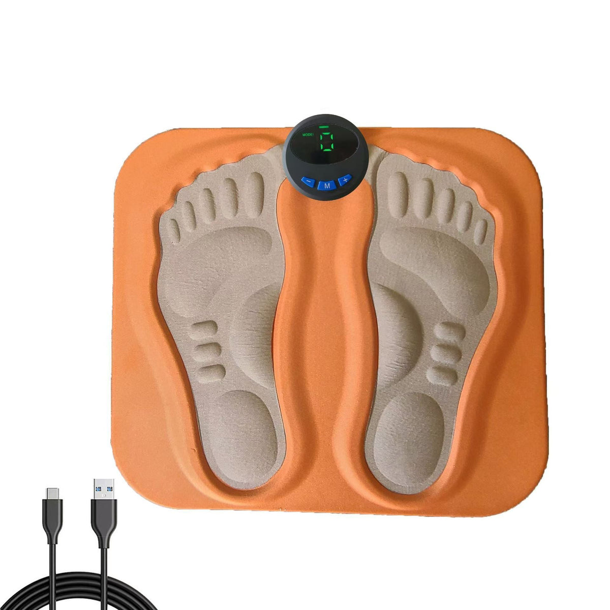 EMS Foot Massager Foot Circulation Stimulator for Pain Plantar Relief Muscle Relaxation