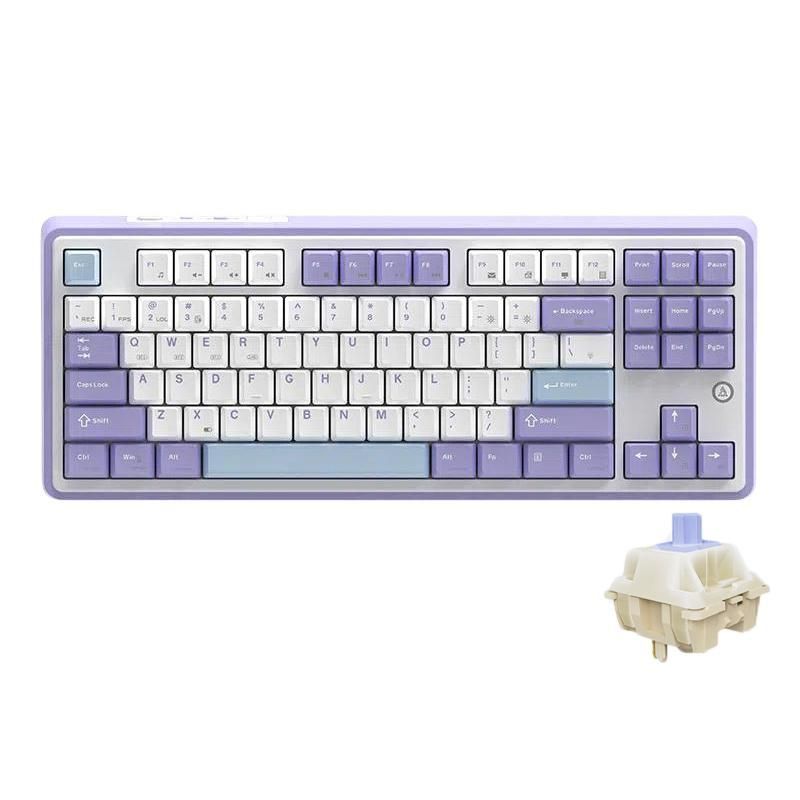 Ajazz AK870 RGB Keyboard Gift Axis Purple