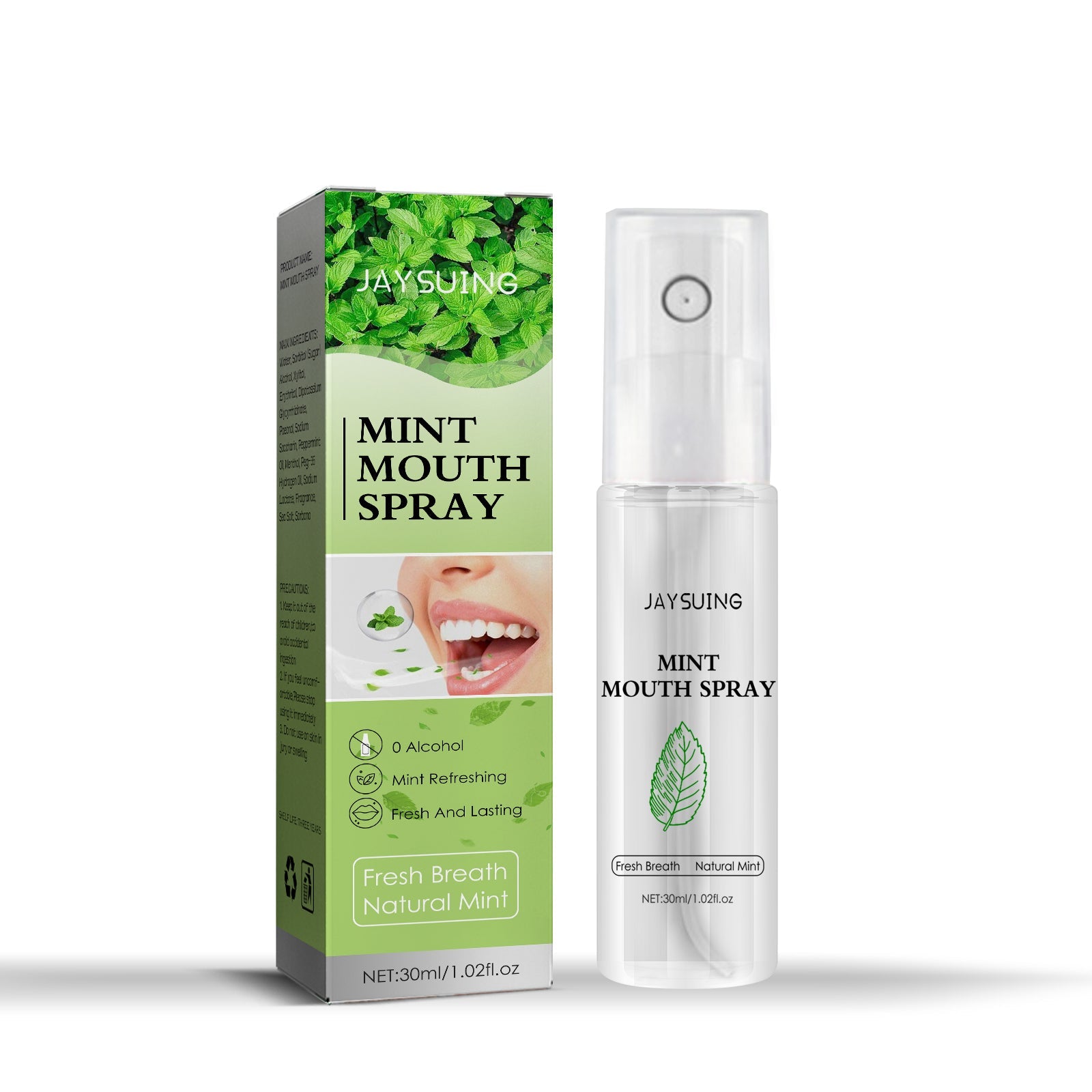 Breath Freshener, Long-lasting Minty Fragrance, Remove Odor, Fresh Breath ,30ml