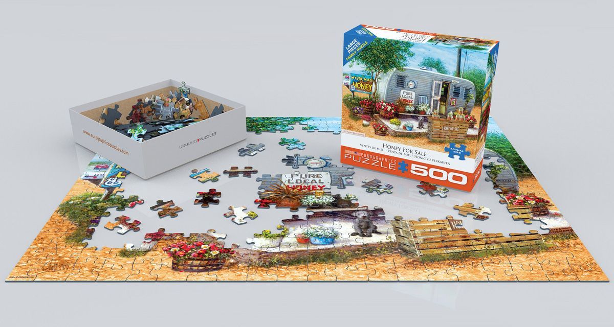 Honey For Sale 500 Pieces Puzzle