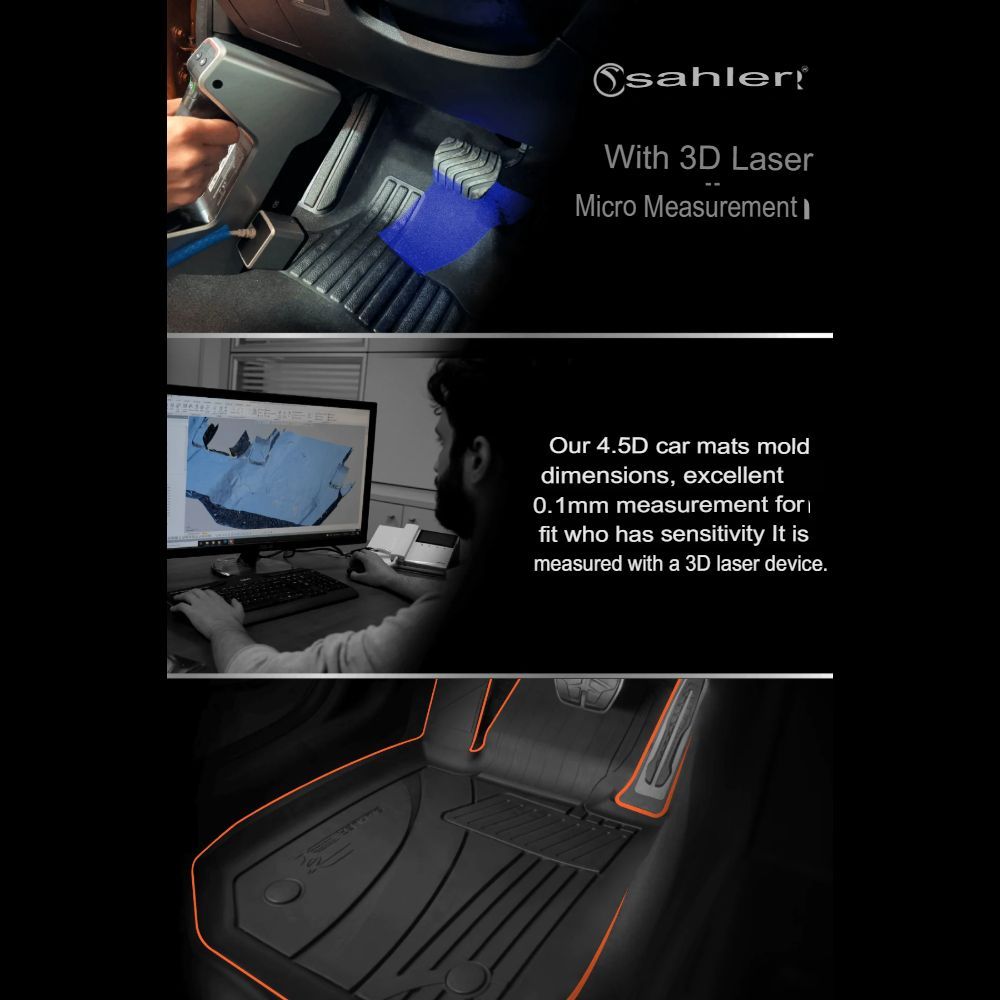 Sahler Byd Seal U Dm-i 2024+ Compatible 4.5D Premium Pool Car Mat