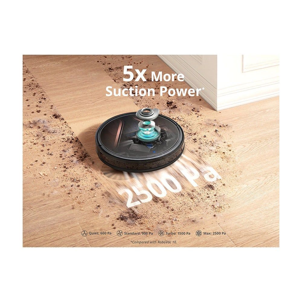 Anker Eufy RoboVac G20 Hybrid 2-in-1 Vacuum & Mop Robot Cleaner, Smart Navigation Ultra-Slim Design