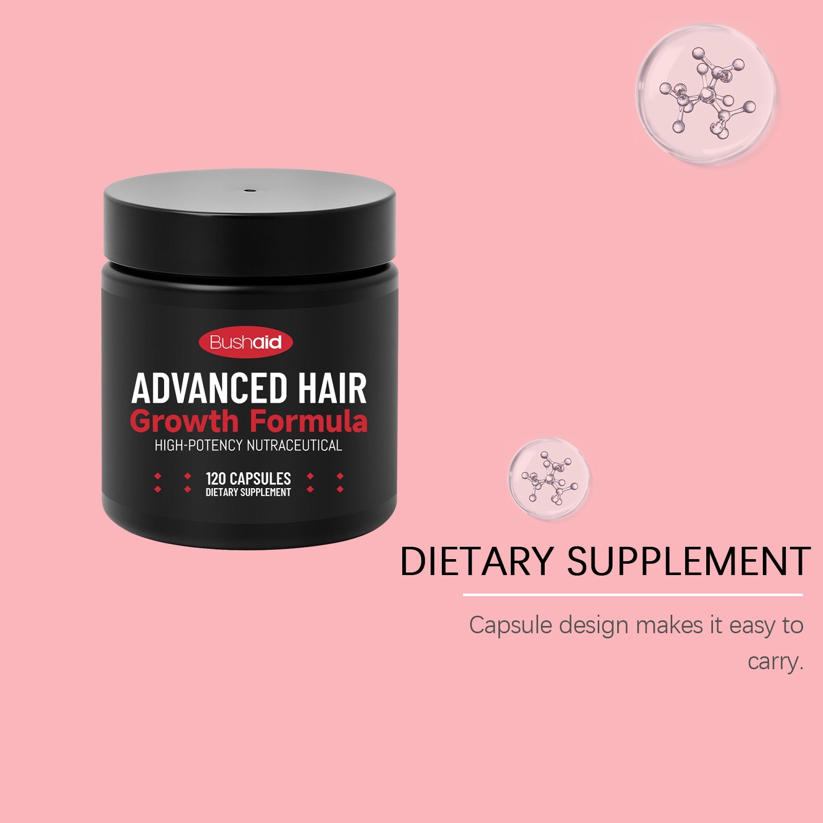 Boost Hair Care with Volume Support Capsules, Promote Strong Healthy Hair ,120 capsules