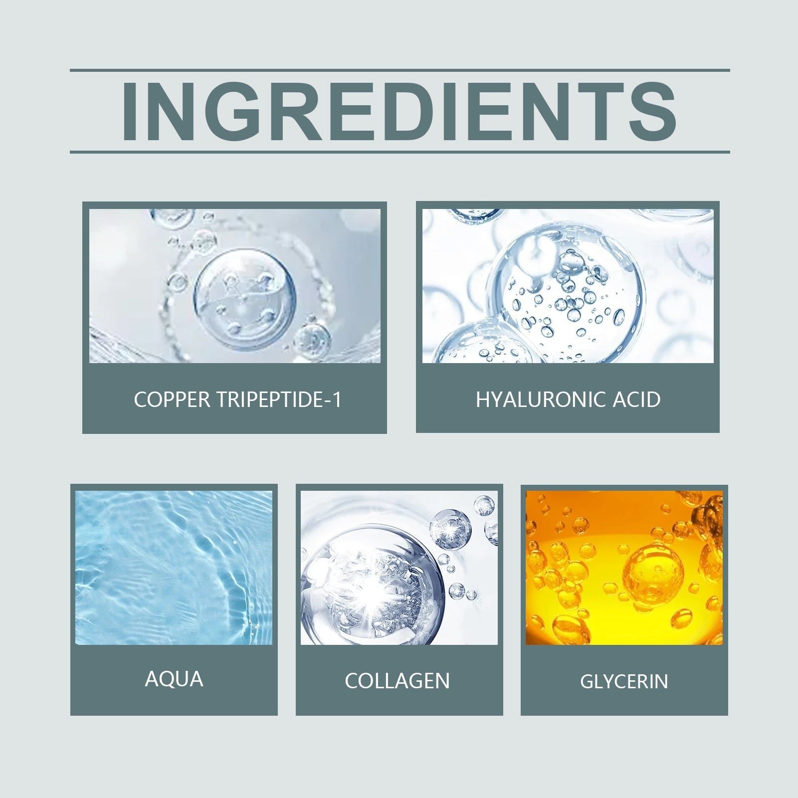 Ultimate Hydrating Moisturizer, Repair Skin, Reduce Wrinkles, Deep Moisture, Hyaluronic Acid Ampoule ,30ml