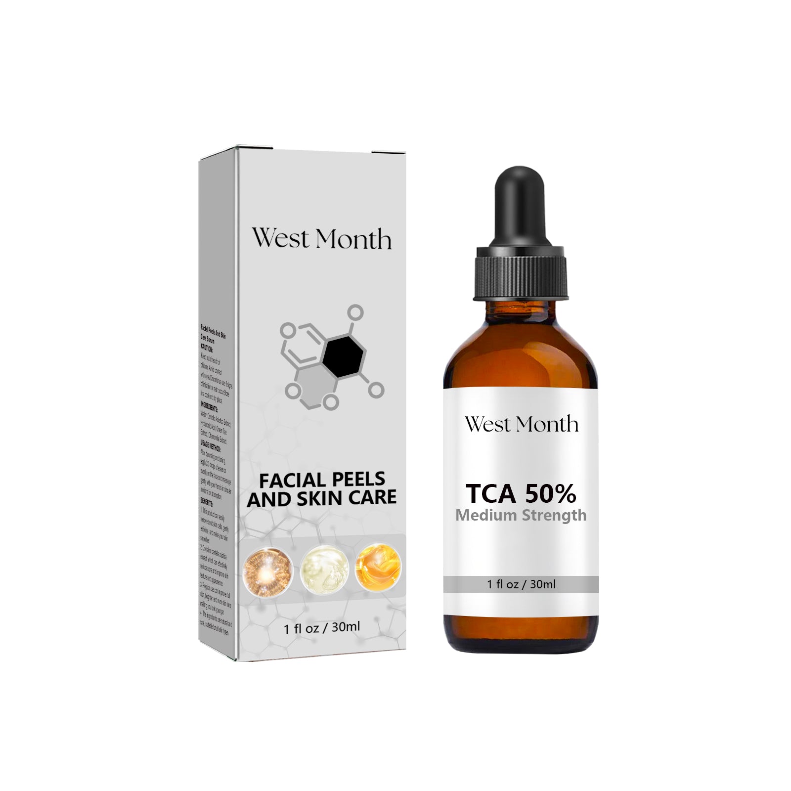 Brighten Skin Serum for Acne Marks, Clear Pores, Natural Face Treatment ,30ml