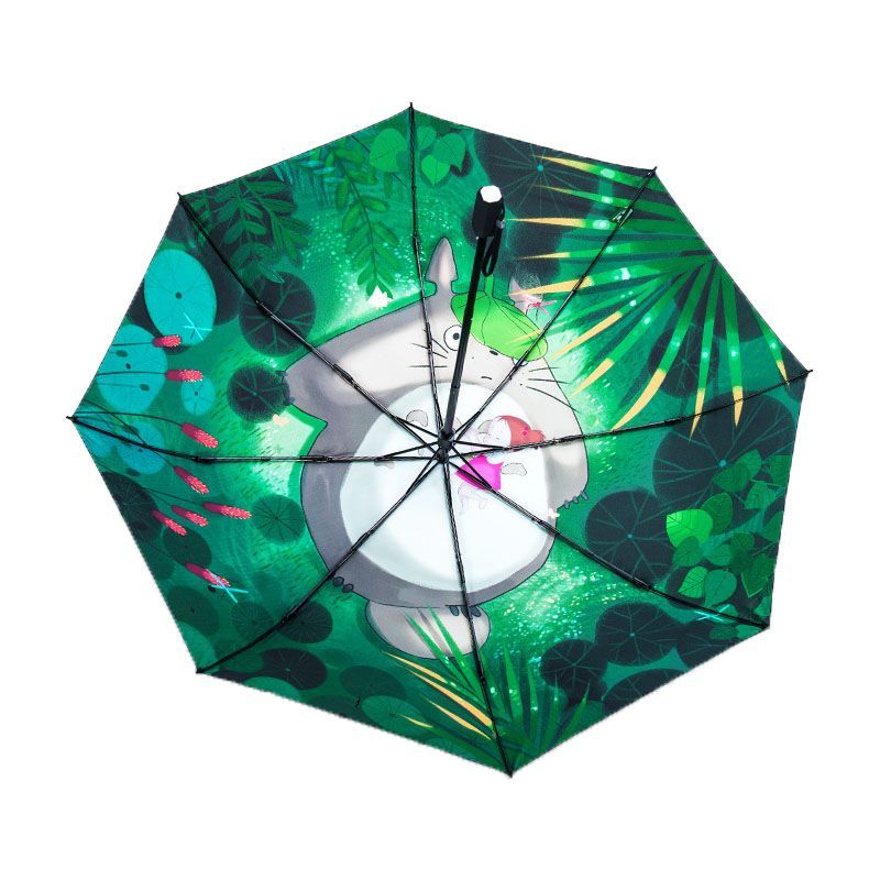 Print Folding Umbrella Anti UV Umbrella Portable Outdoor Travel Umbrella