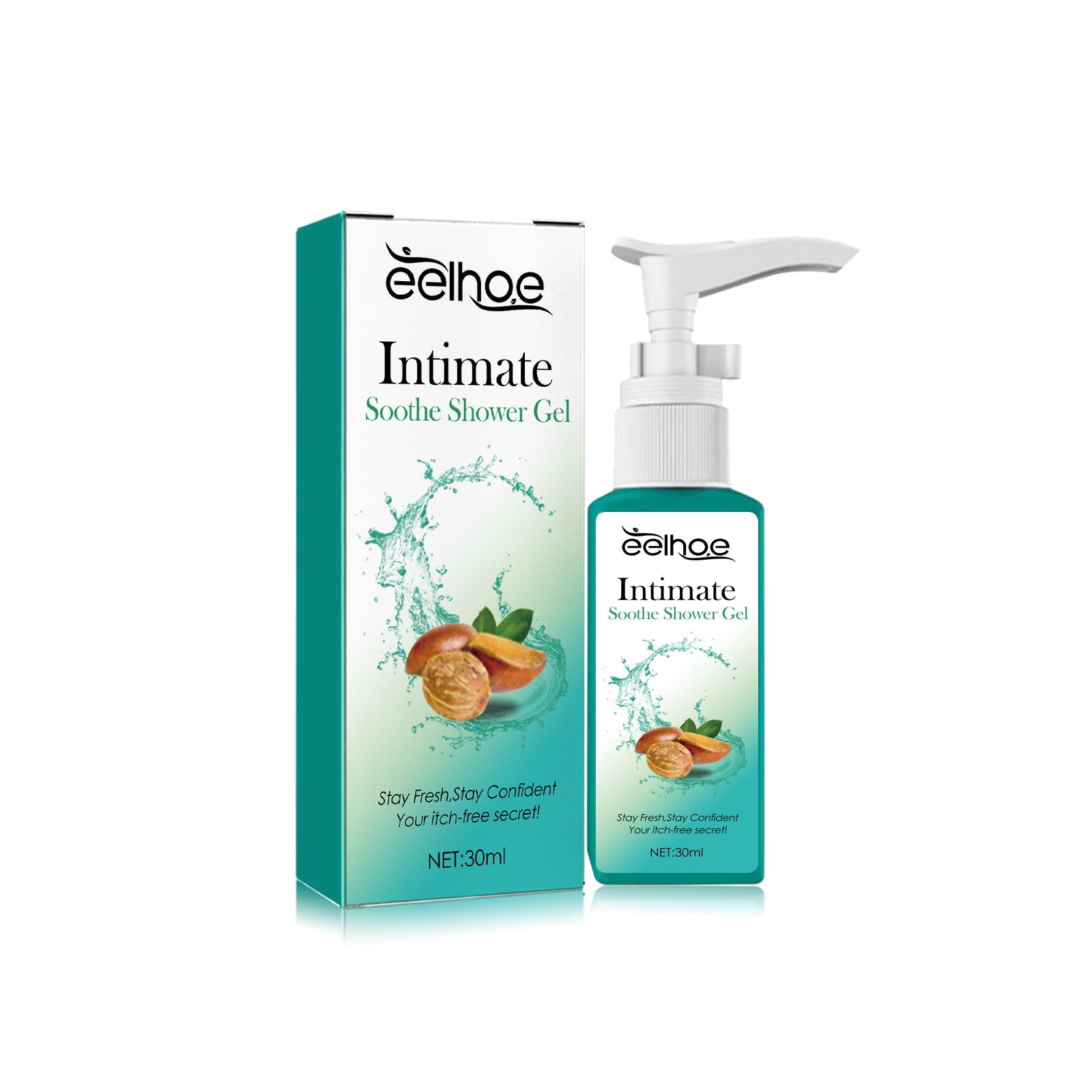 Body Wash, Deep Cleanse & Exfoliate, Gentle Moisturizing for Sensitive Skin ,30ml