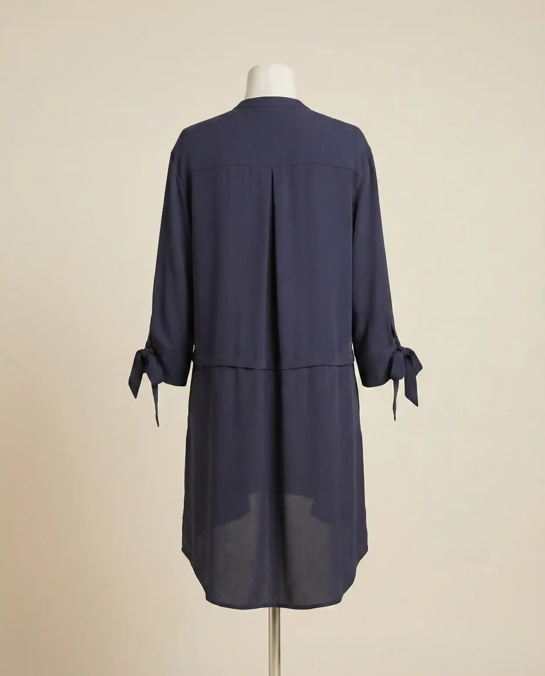 B New York Gray Blue Top