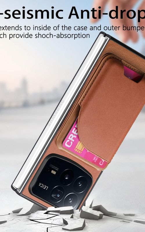Twill Fabric Leather Skin Phone Case For Xiaomi Mix Fold 4