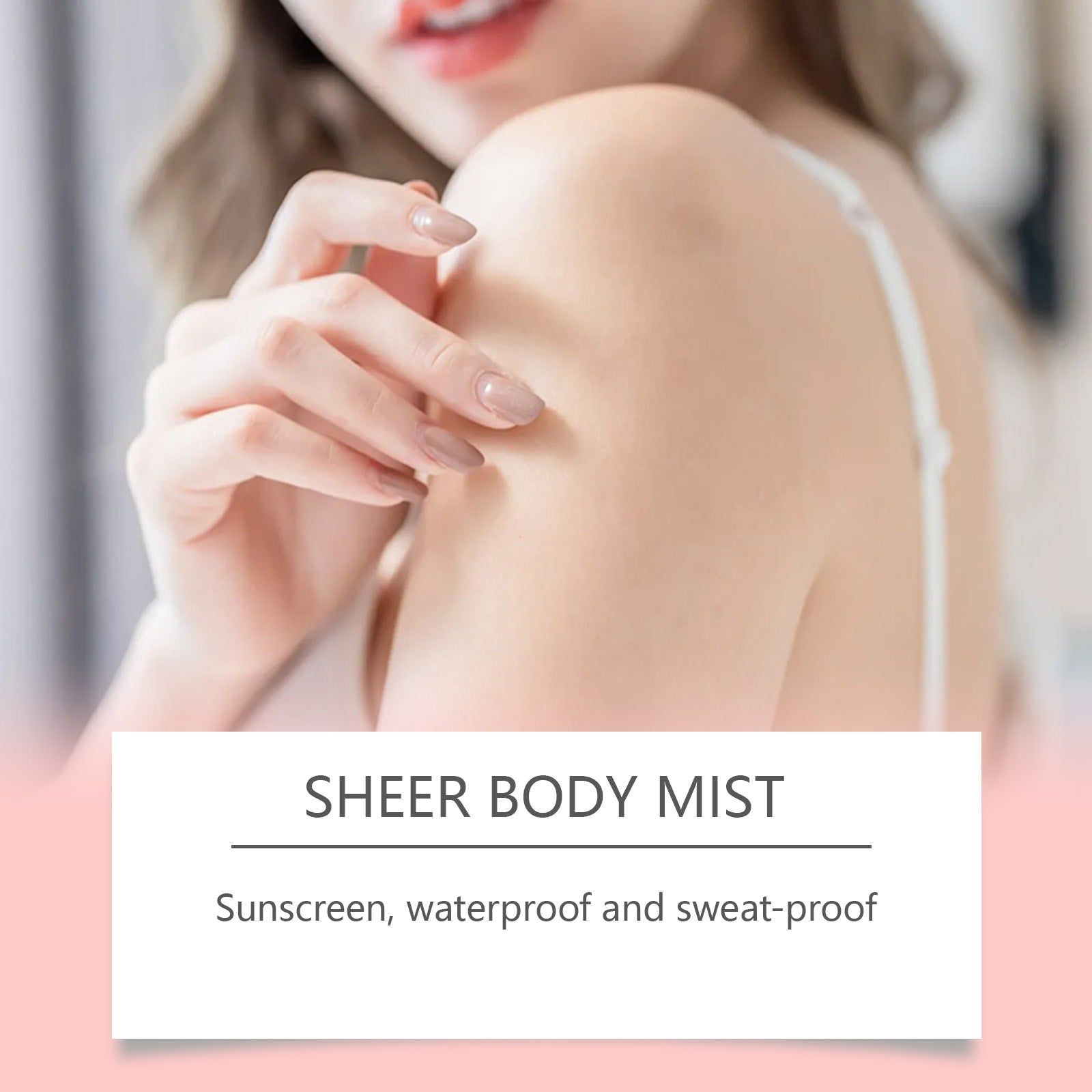 Body Protection Spray, UV Water & Sweat Resistant, Refreshing Non-Sticky Sunscreen ,60ml
