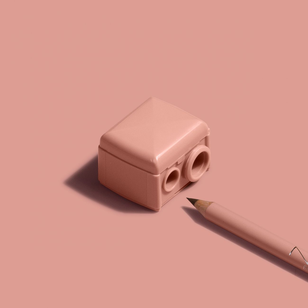 NAM Smart Sharpener, Dual Hole Professional Makeup Pencil Sharpener