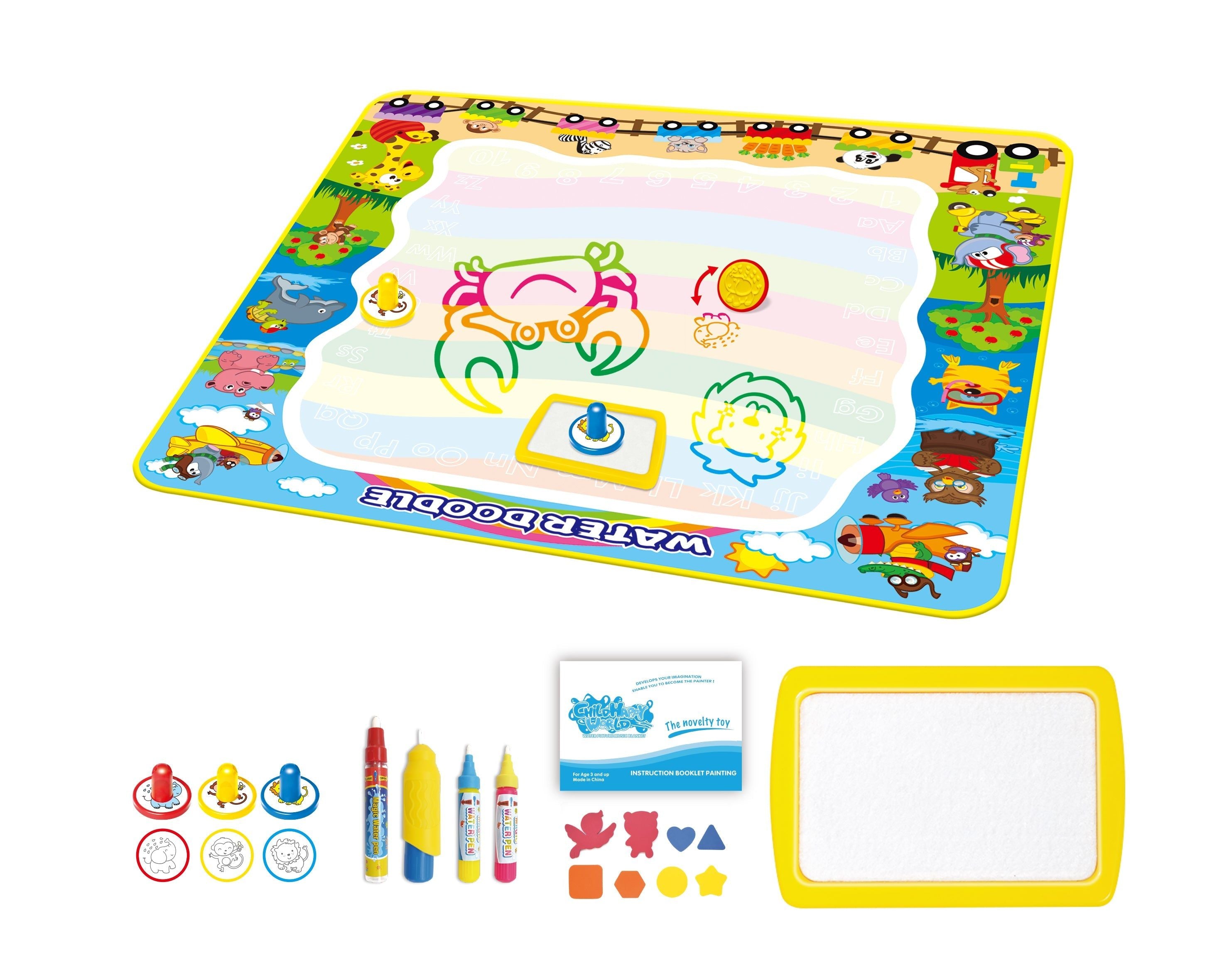P.JOY LEARN WATER DOODLE MAT 100X100CM