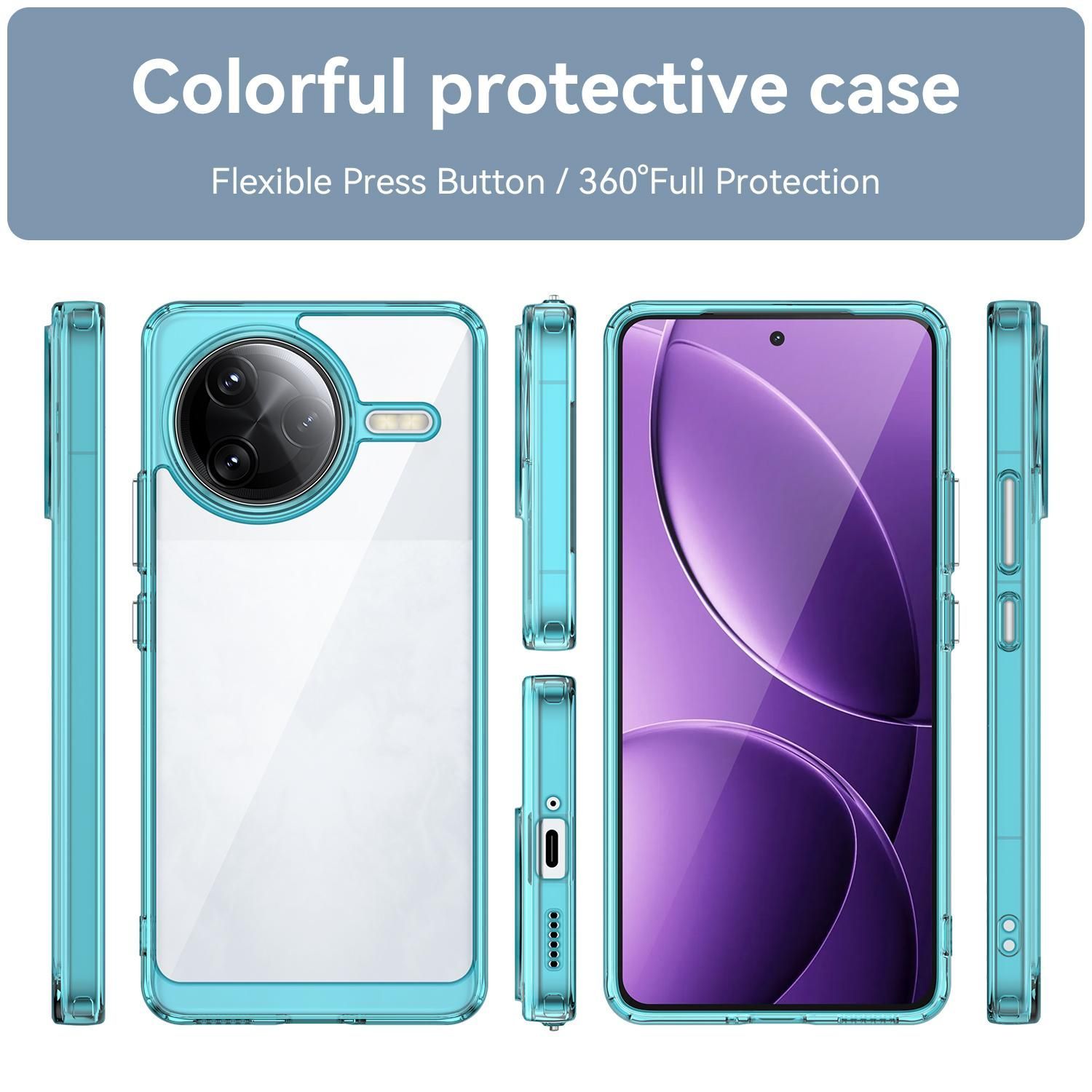 Acrylic + TPU Phone Case For Xiaomi Poco F7 Ultra