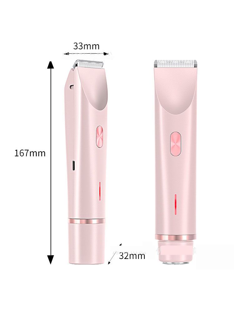 2-in-1 Women's Body and Face Shaver
