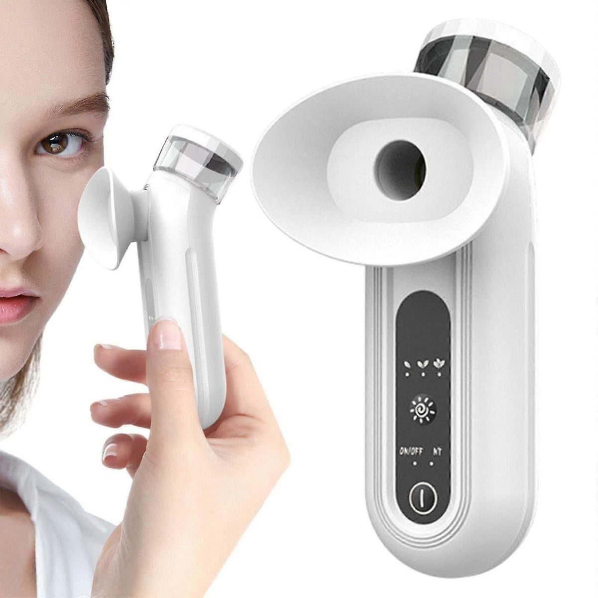 Handheld Eye Steam Machine With Hot Cold Compress for Dry Eyes