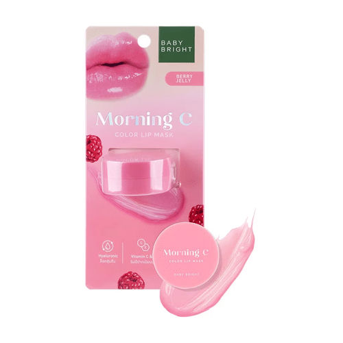 قناع الشفاه Morning C Color Lip Mask 3.8g Baby Bright (M) Berry Jelly