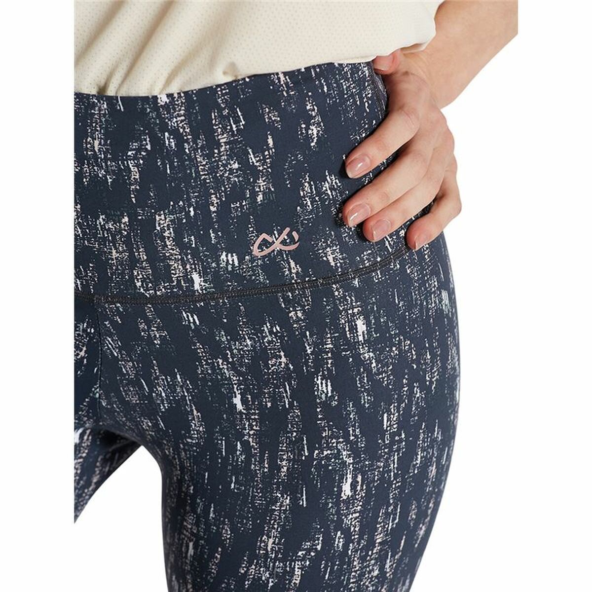 بنطال رياضي ضيق للنساء من ماركة Ditchil، طراز كابري، لون أزرق داكن زاهي