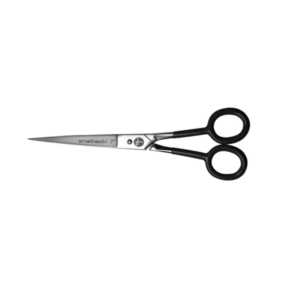 Onetech Hair Scissor, Black, 7 Inches