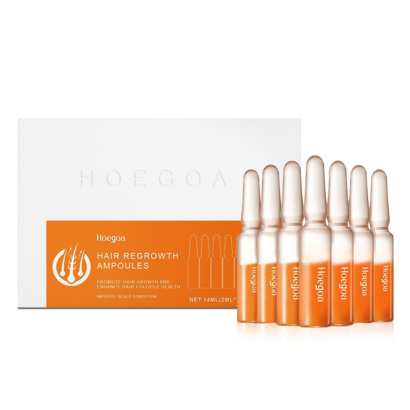 Activate Hair Growth Serum for Thicker Stronger Hair, Nourish Scalp, Reduce Hair Loss ,2ml*7pcs